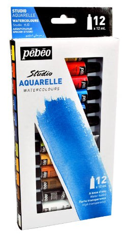 Arteza Watercolor Sketchbooks, 5.5x8.5-inch, 3-Pack, Blue