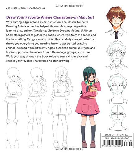 Shop Master Guide to Drawing Anime: 5-Minute at Artsy Sister.