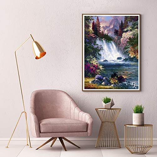 Shop 5D DIY Diamond Painting Waterfalls Lands at Artsy Sister.