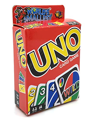 Shop World's Smallest Uno Card Game at Artsy Sister.