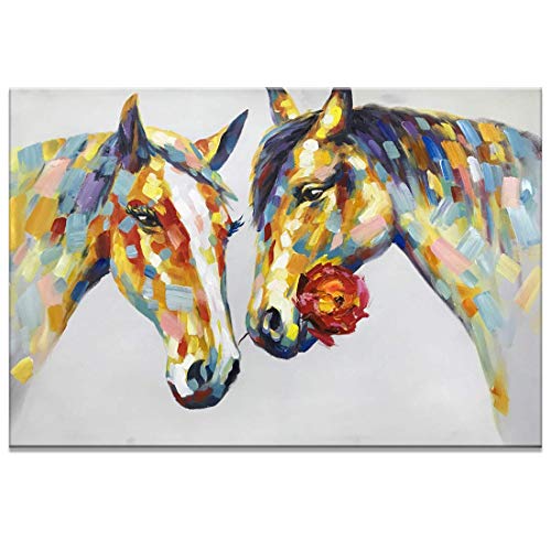 horse oil paintings on canvas