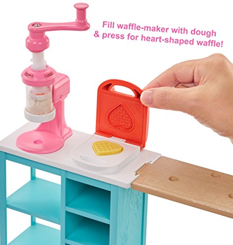 barbie waffle maker set