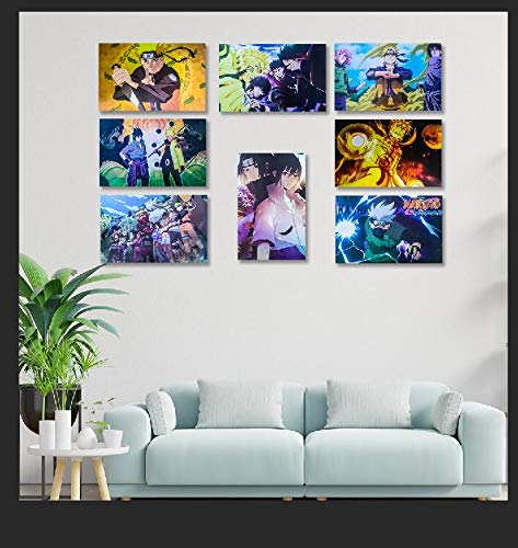 Shop Anime Poster Fans 8pcs, Cool Manga Theme at Artsy Sister.