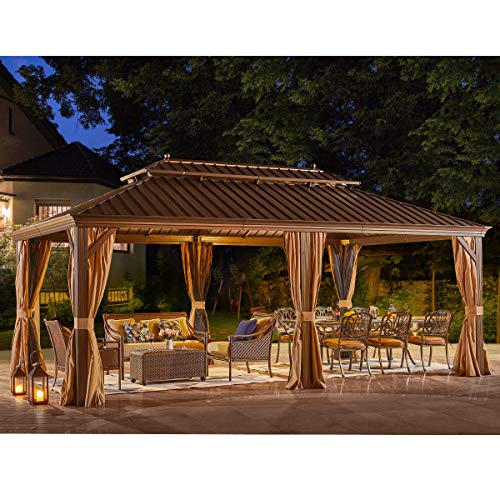 Shop Mellcom Hardtop Gazebo 12 X 20 At Artsy Sister