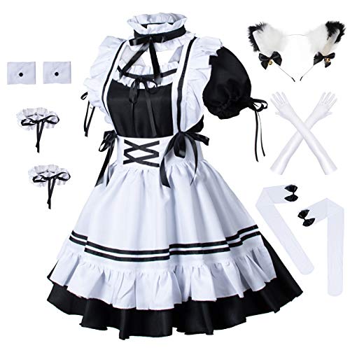 Shop Anime French Maid Apron Lolita Fancy Dre at Artsy Sister.