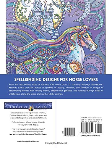 Download Shop Creative Haven Dream Horses Coloring Boo At Artsy Sister