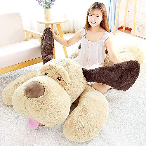 large stuffed puppy