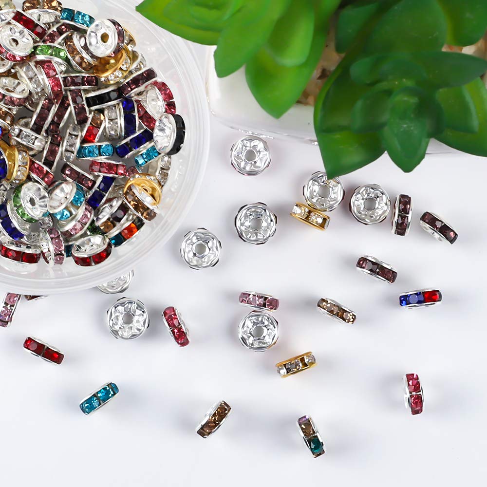 Shop Quefe 180pcs Spacer Beads Bright Silver at Artsy Sister.