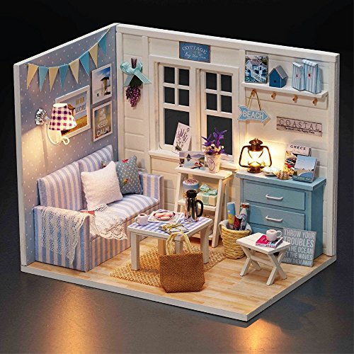 Shop Flever Dollhouse Miniature DIY House Kit at Artsy Sister.