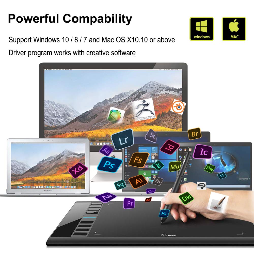 ugee m708 graphics tablet drivers