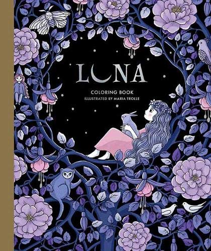 Shop Luna Coloring Book at Artsy Sister.