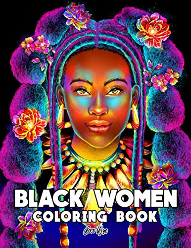 Shop Black Women Coloring Book: Adults Colori at Artsy Sister.