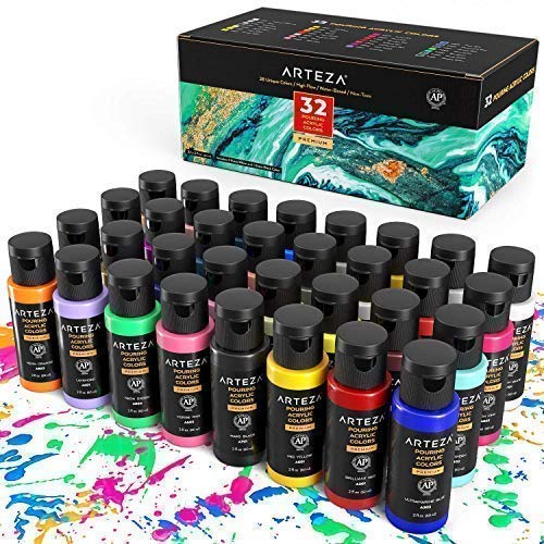 Shop Arteza Acrylic Paint Pouring Bundle Acr At Artsy Sister