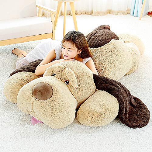 big stuffed dog