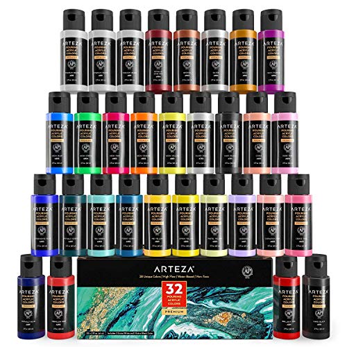 Featured image of post Bottle Pouring Acrylic Paint Arteza : I loved this paint from arteza.