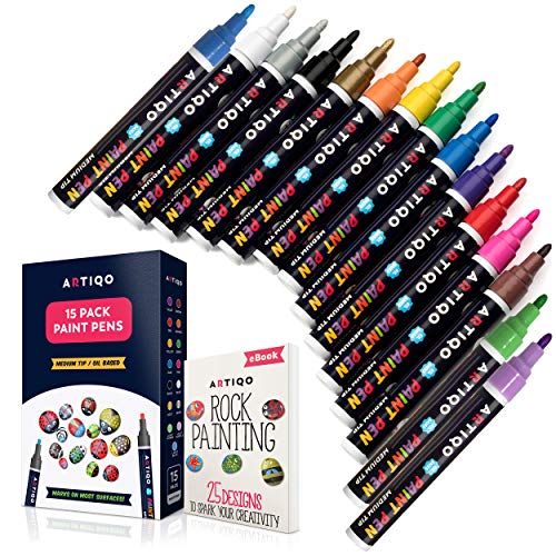 Shop Paint pens for rock painting - Wood, Gla at Artsy Sister.