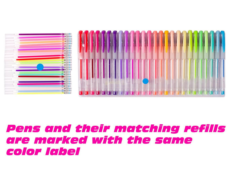 Shop Shuttle Art 260 Colors Gel Pens Set 220% at Artsy Sister.