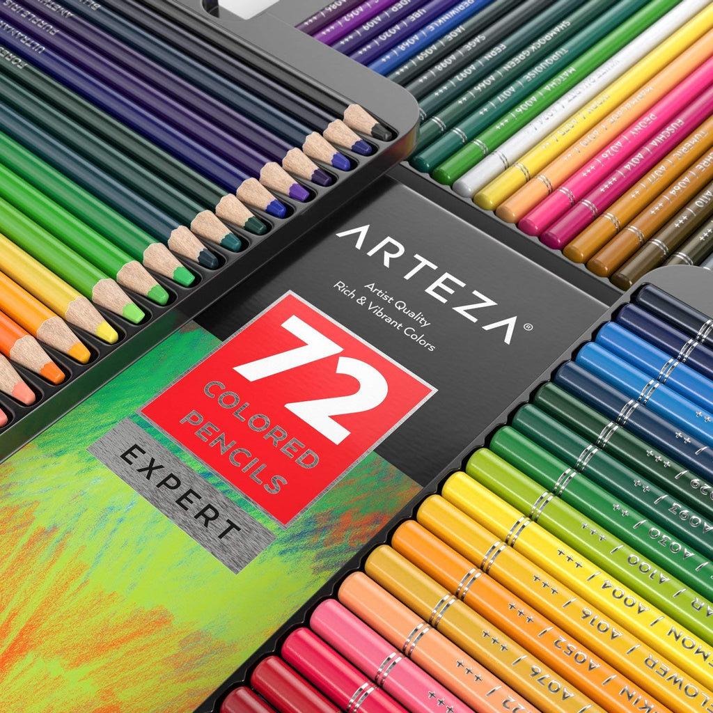 Shop ARTEZA Colored Pencils, Professional Set at Artsy Sister.