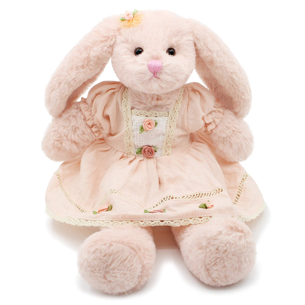 pink bunny plush toy