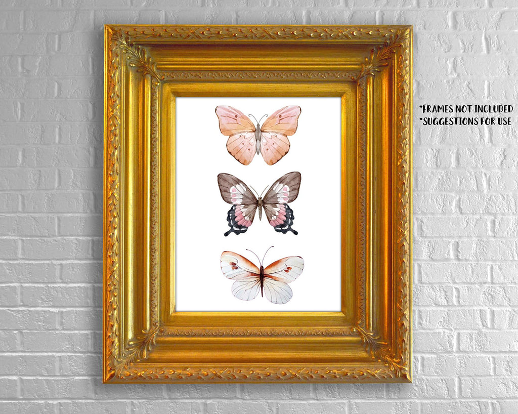 Shop Butterfly Wall Art Pink Butterflies De At Artsy Sister 