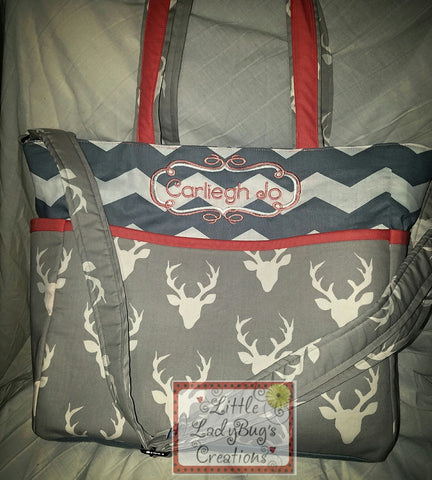 custom diaper bag