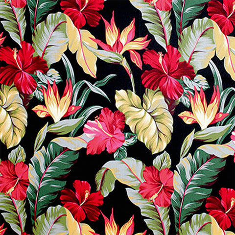 hawaiian floral patterned vinyl little ladybugs creations