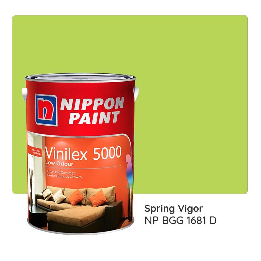 Nippon Paint Vinilex 5000 Np Bgg 1681 D Spring Vigor