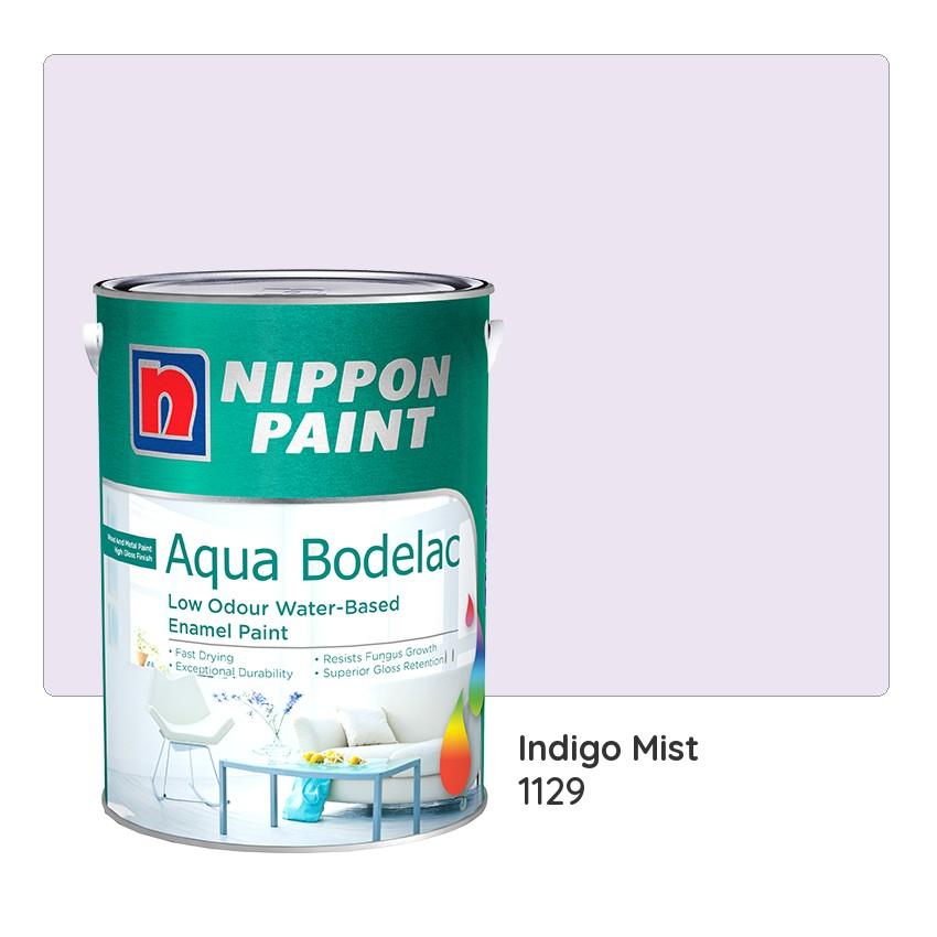 Nippon Paint Aqua Bodelac 1129 Indigo Mist Homefix Online