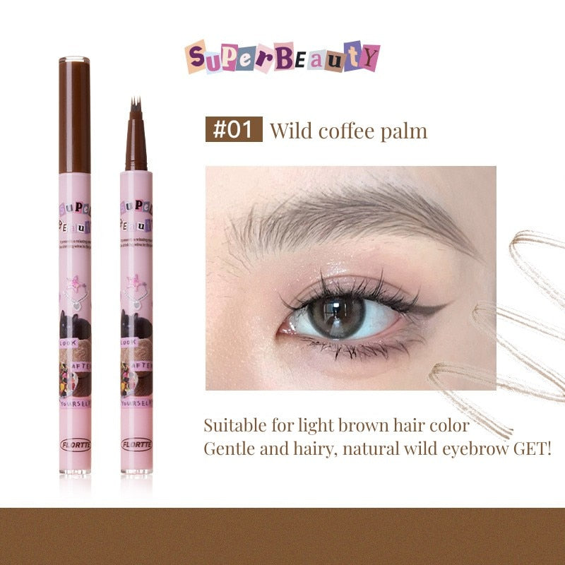 FLORTTE Bling-Bling Colour Eyeliner - 4 Colors 0.5ml