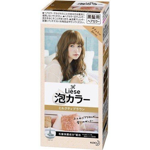 Kao Liese Prettia Bubble Hair Color (Milk Tea Brown) – W Cosmetics