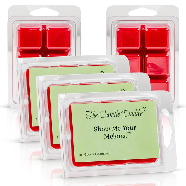Show Me Your Melons - Ripe Watermelon Scented Wax Melt - 1 Pack - 2 Ounces - 6 Cubes