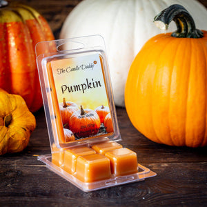 The Candle Daddy Pumpkin Spice Scented -Max Cinnamon Spice- Colorful  Pumpkins Fall Wax Melt Cubes - 1 Pack - 2 Ounces - 6 Cubes