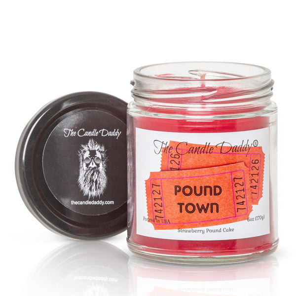 Two Tickets To Pound Town Strawberry Pound Cake Scented Funny 6 Oz