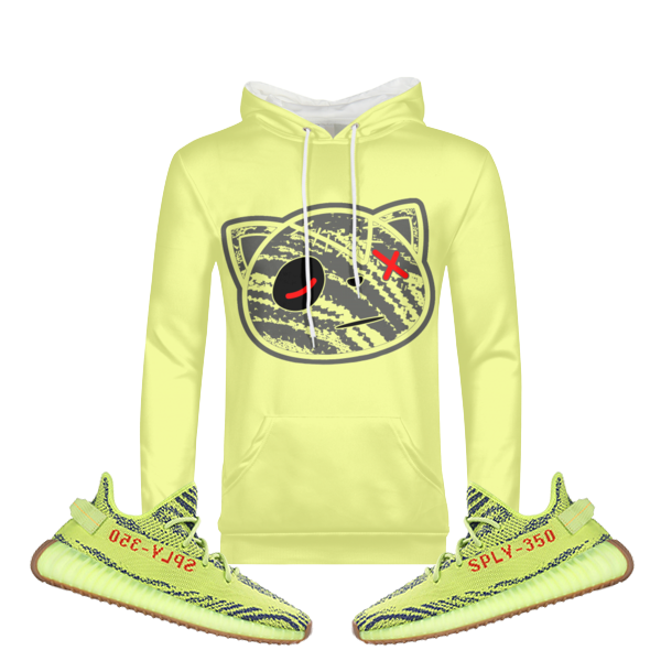 hoodie frozen yellow