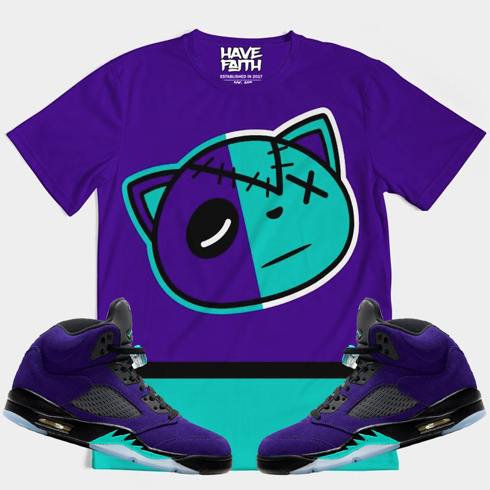 jordan 5 alternate grape apparel