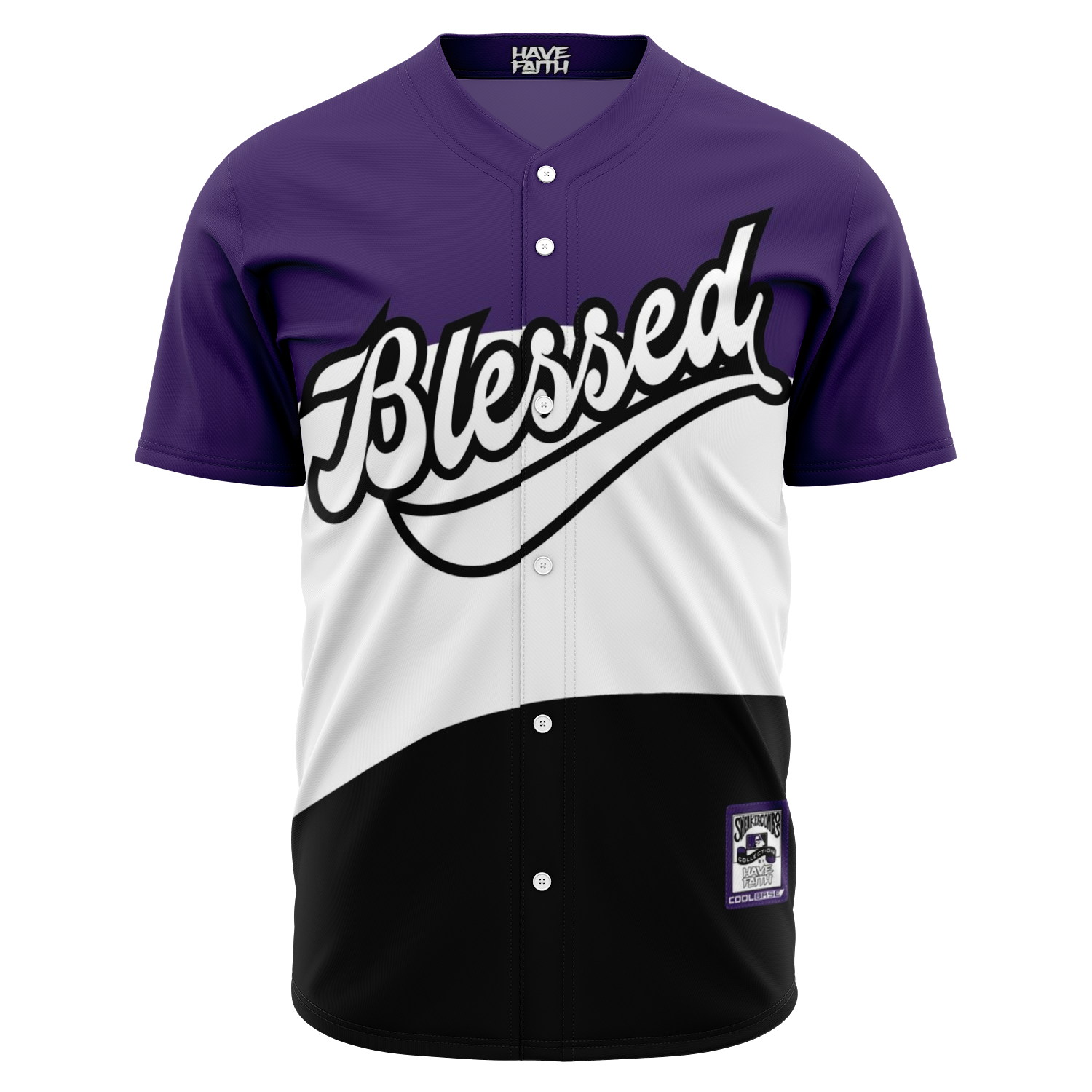 blessed baseball jersey