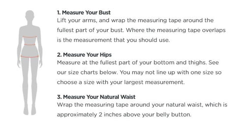 How to measure your Bust 