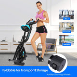 ancheer folding recumbent exercise bike