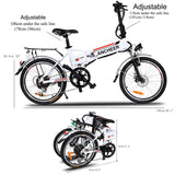 ancheer folding e bike