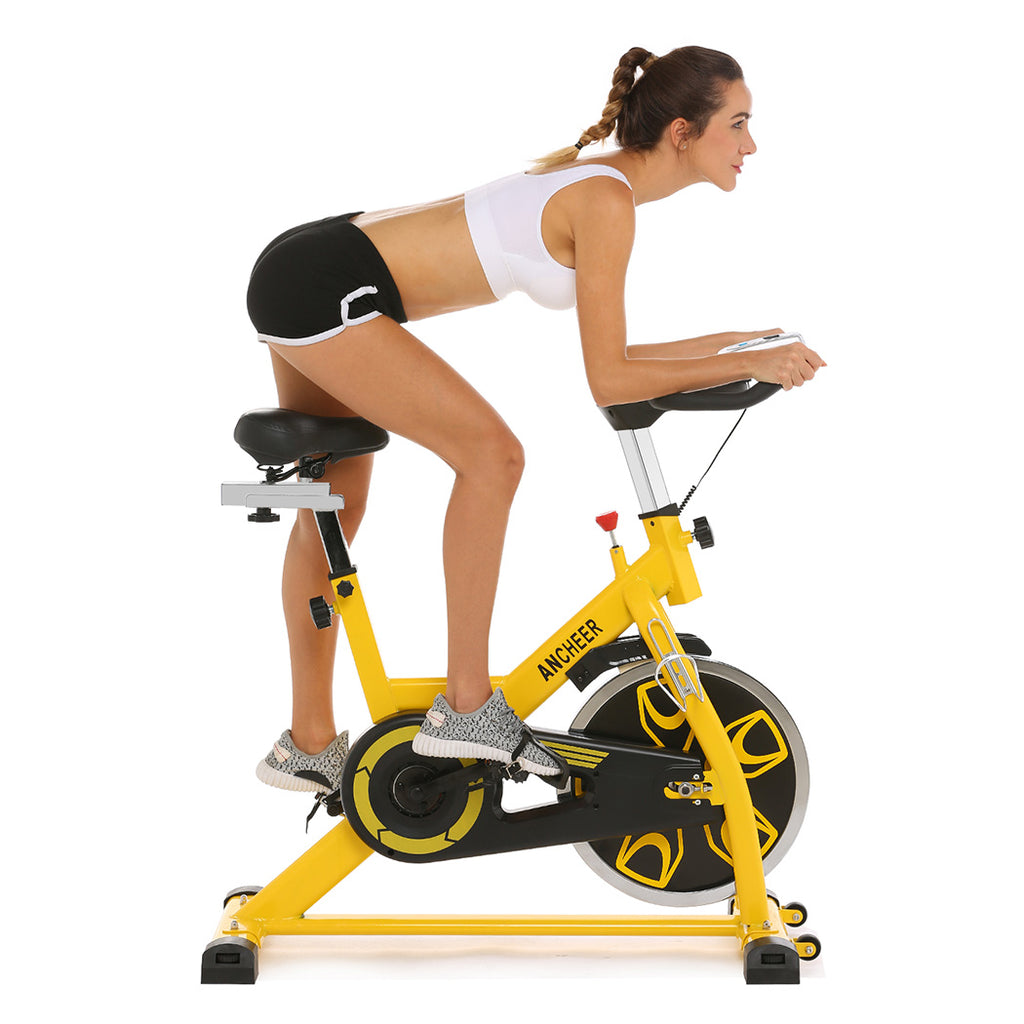 exercise bike with heart monitor