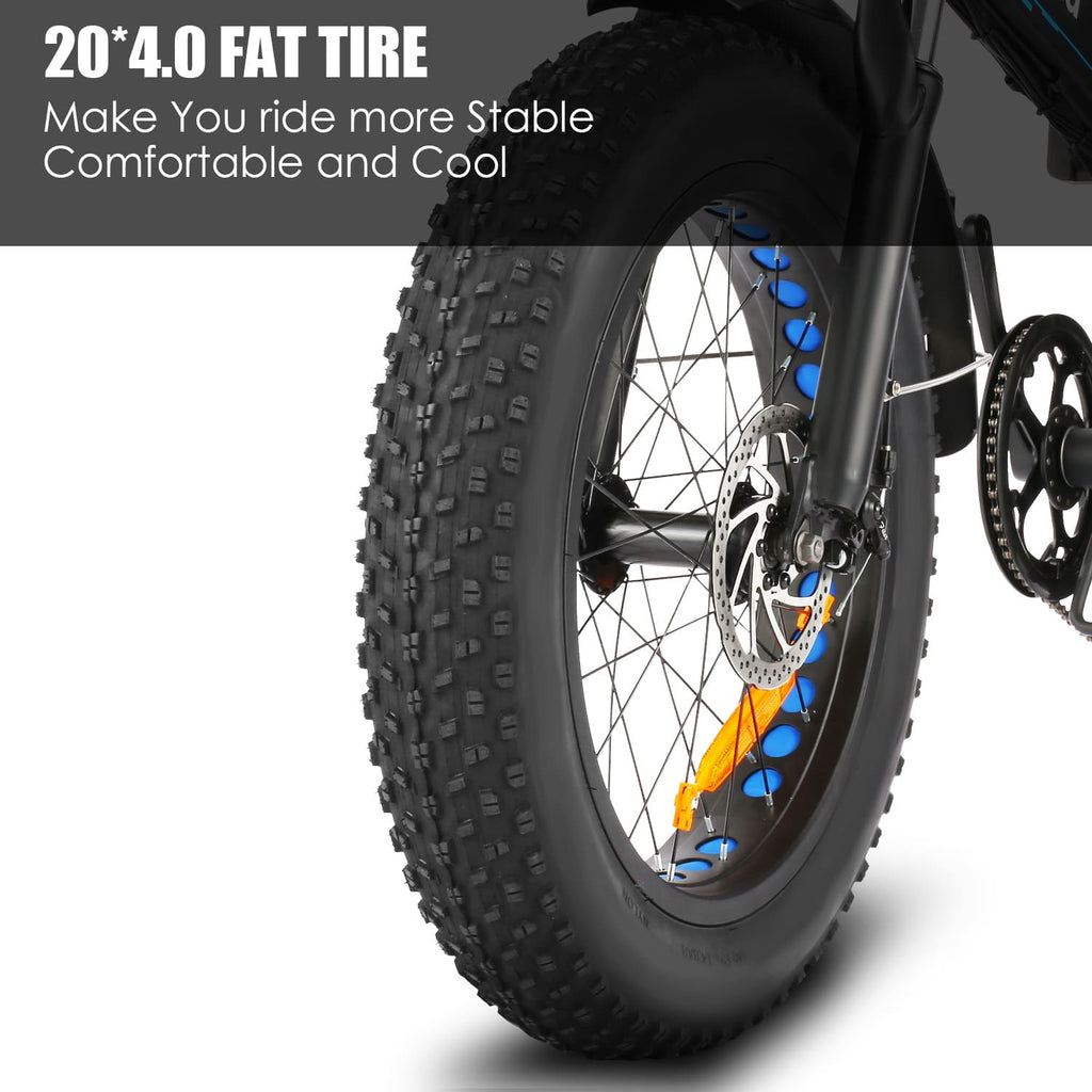 ancheer electric bike flat tire