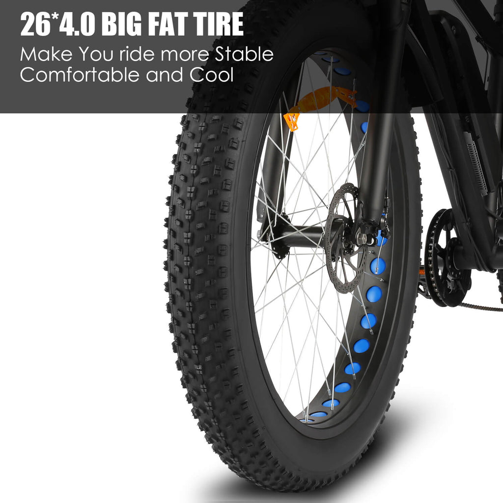 26 inch fat bike wheels