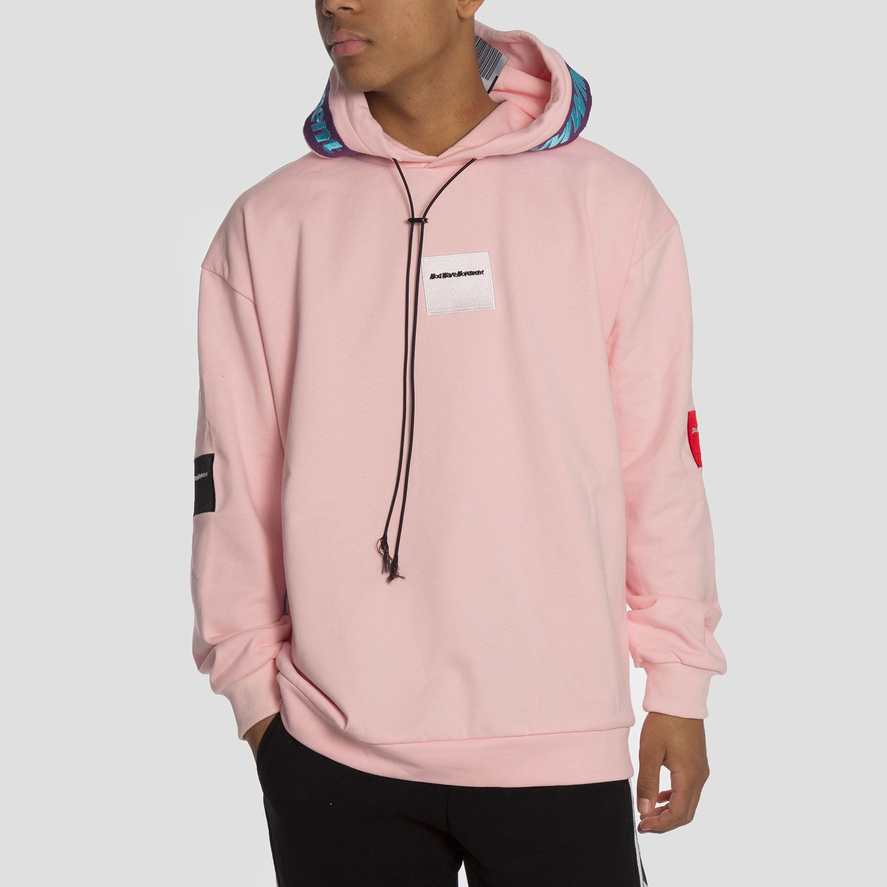 sudadera chico rosa