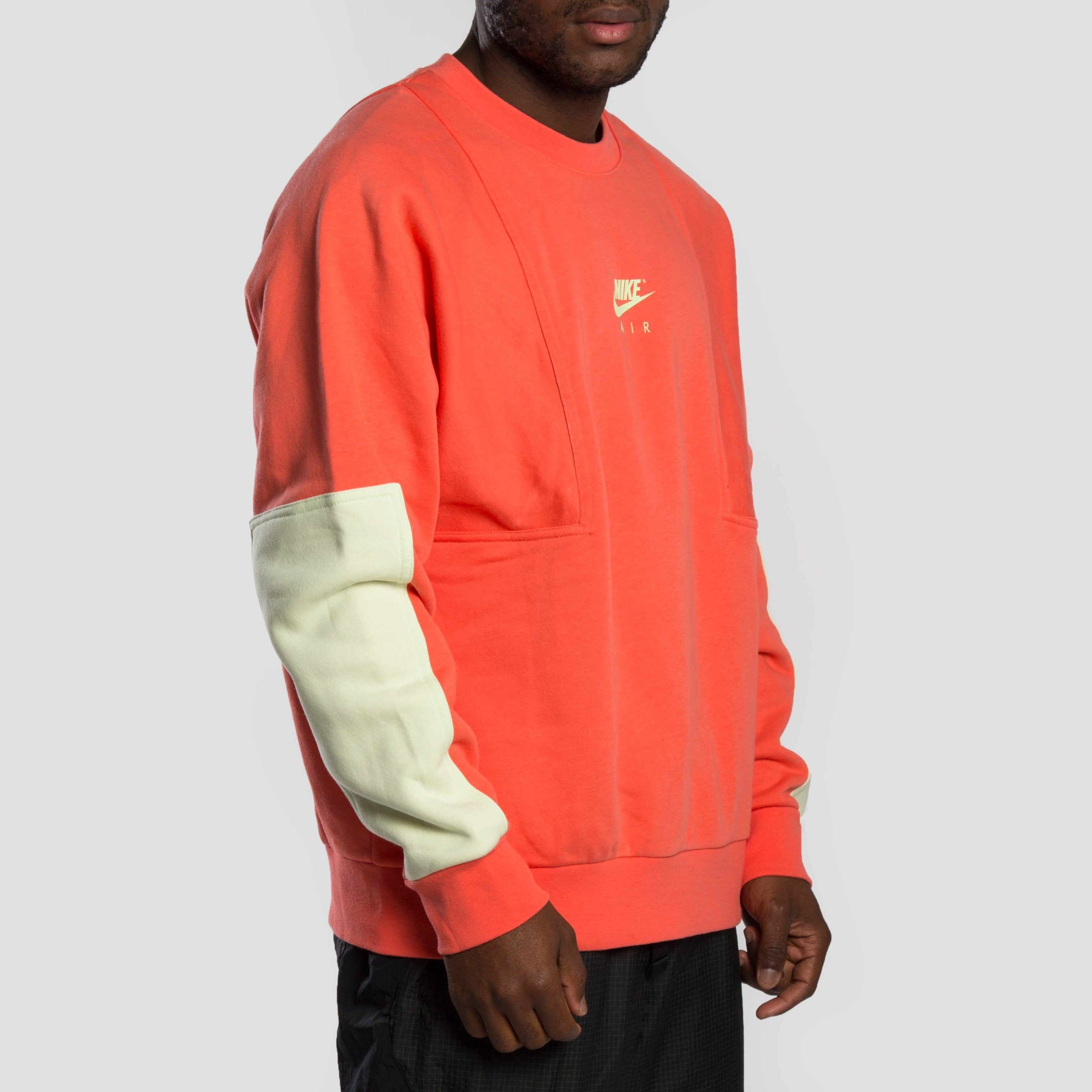 coral nike sweatshirt