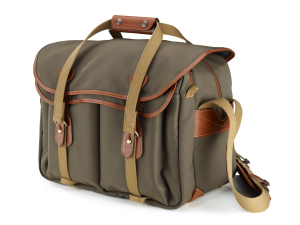 Billingham 445 Camera Bag (Sage FibreNyte / Tan Leather)