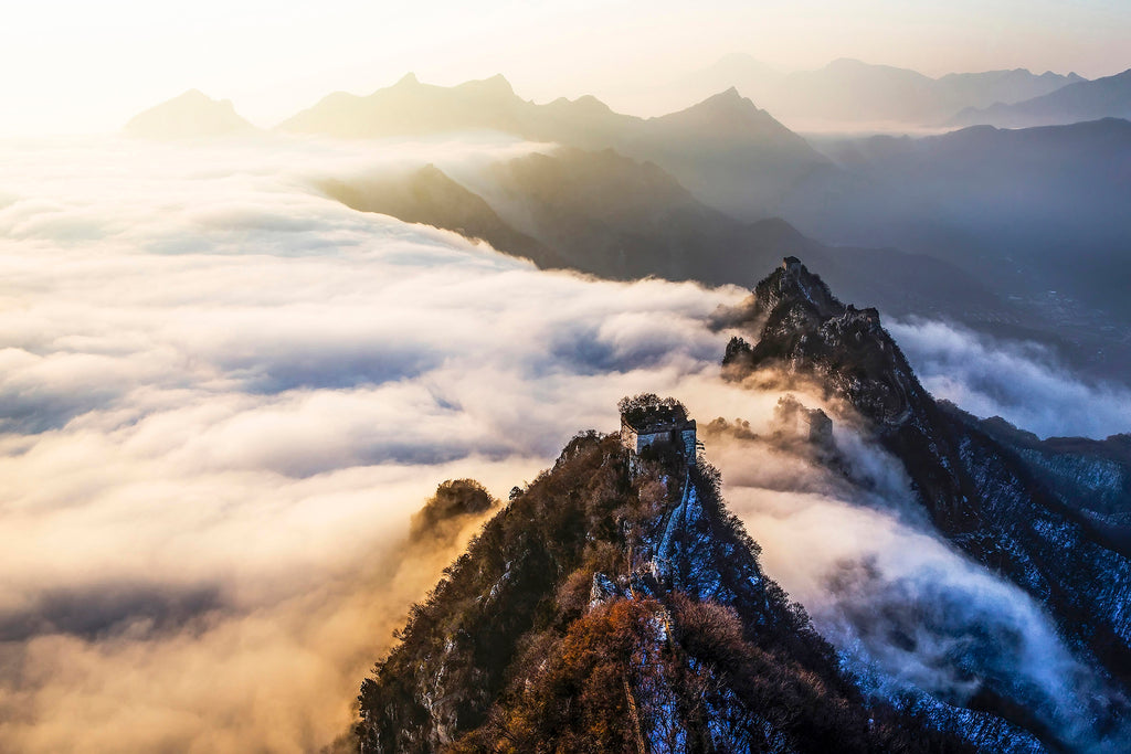 Sea of clouds of Jiankou Great Wall by Yang Dong