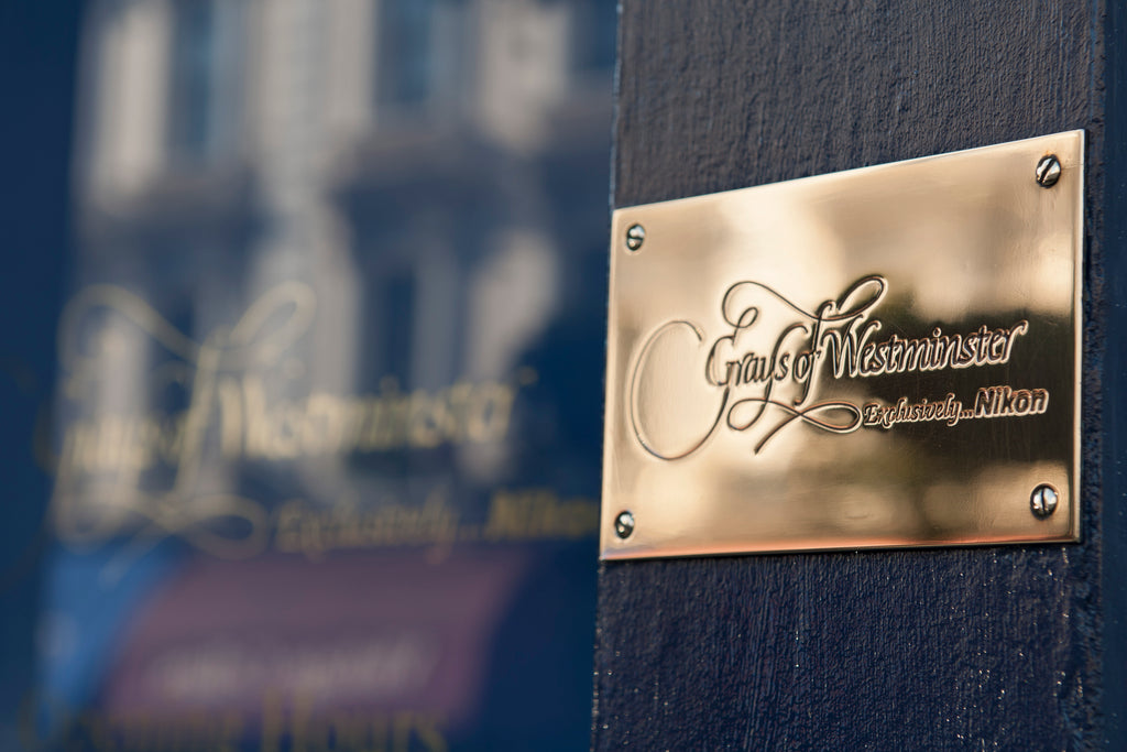 Grays of Westminster Brass Plaque