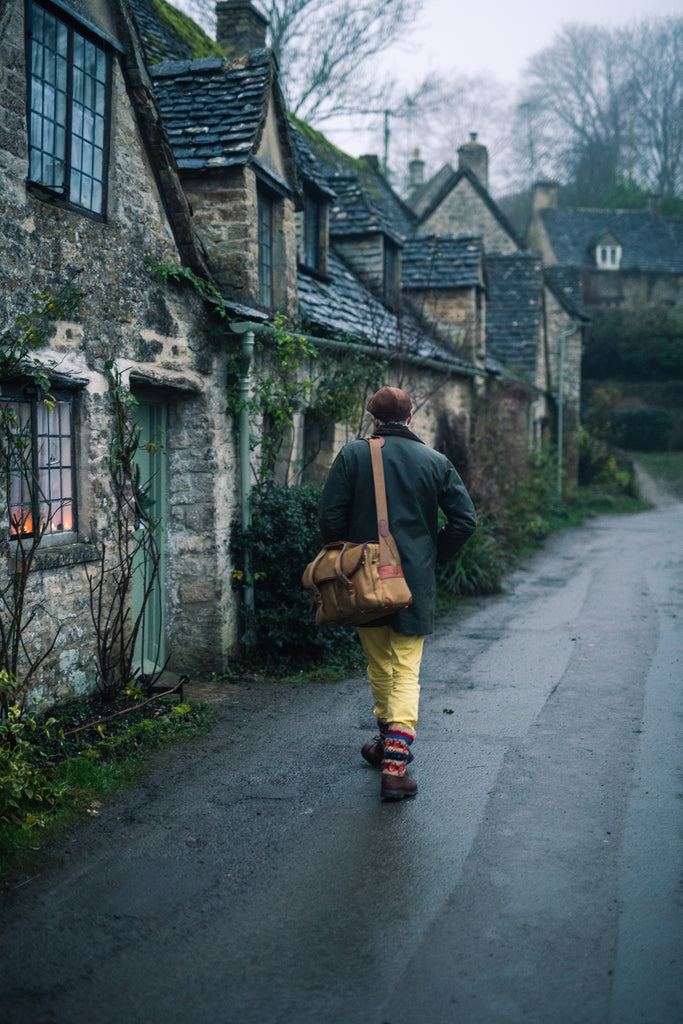 Joe Shutter with Billingham 445 Camera Bag in Bilbury, Gloucestershire