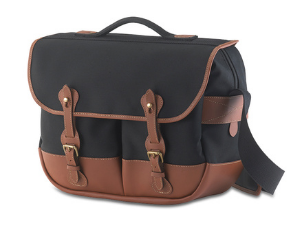 Billingham Eventer Camera & Laptop Bag (Black Canvas / Tan Leather)