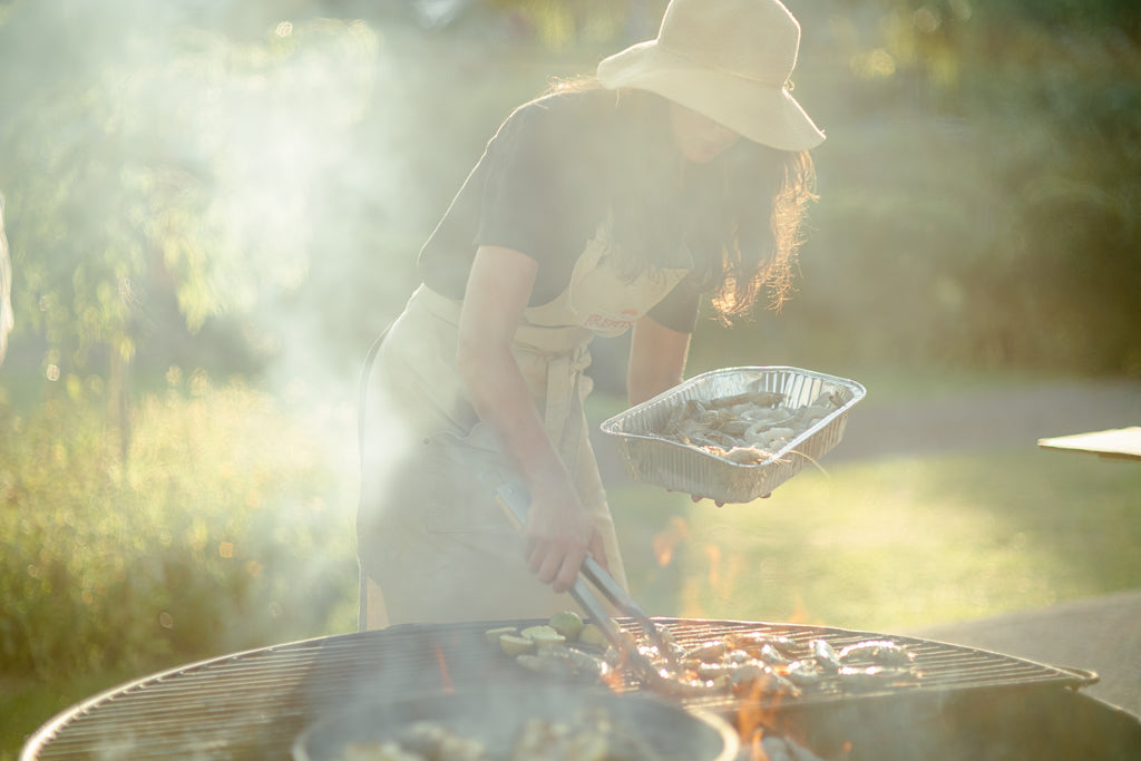 Emma Drabble's commercial work for Firepits UK.